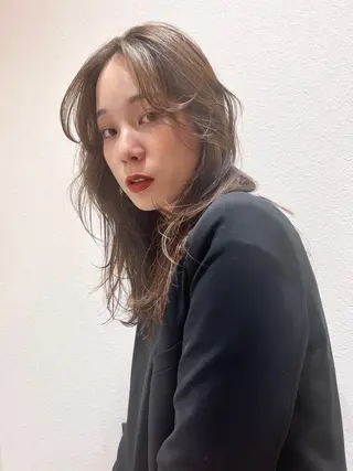 ロング パーマ ヘアアレンジ 個室　髪質改善サロン　HANARE by youres hair 神楽坂 【はなれ】所属・🌈髪質改善 縮毛矯正特化🌈松田のヘアスタイル