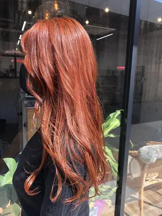 ロング カラー ANGELICA 天理店のヘアスタイル