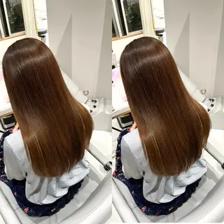 セミロング 半個室サロンyoures hair 髪質改善トリートメント東新宿店所属・榊原竜弥 髪質改善/美髪作りのヘアスタイル