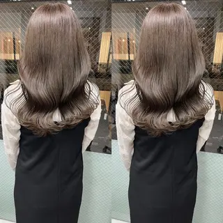 セミロング カラー 髪質改善will hairdesignのヘアスタイル