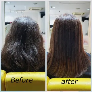 ロング パーマ 加納 和枝のヘアスタイル