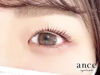 マツエク・マツパ ance 三宮店のマツエク・マツパデザイン