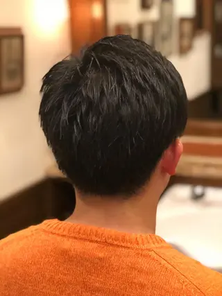 ミディアム メンズ メンズ/無料カット /齋藤郁美のヘアスタイル