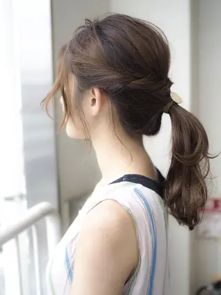 ヘアアレンジ メンズハイトーン メンズバレイヤージュのヘアスタイル