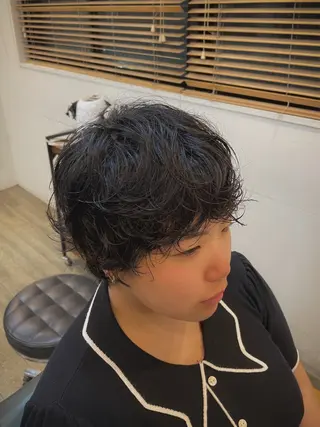 ショート パーマ Miyamoto Yasuchikaのヘアスタイル