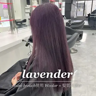 セミロング カラー モテ艶韓国ヘア 🤍りんのヘアスタイル