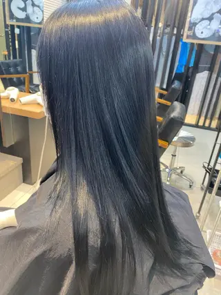ロング カラー ヘアアレンジ メンズ キッズ ネイル マツエク・マツパ GO TODAY SHAiRE SALON所属・透明感カラー🤎 ゆりのヘアスタイル