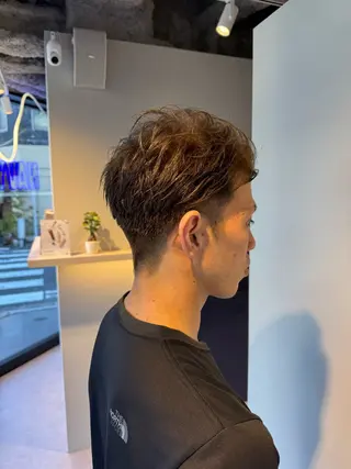 ショート NAVY／airi 完全完結型個室サロンのヘアスタイル