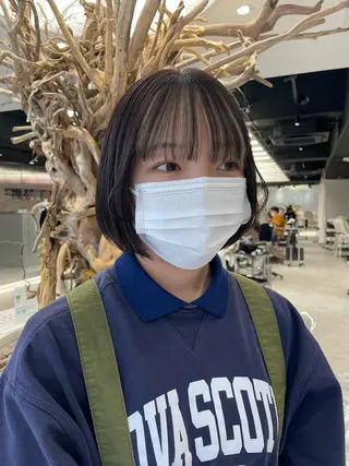 カラー 🧁はるひ/ ZEST八王子🟡のヘアスタイル