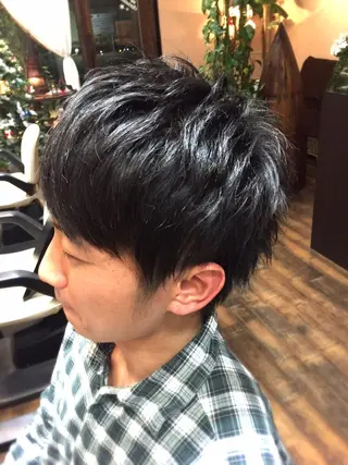 ショート メンズ JASMINE by carrefourのヘアスタイル