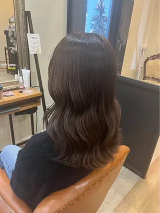 ミディアム みゆ/カラー モデル募集中🎀🤍のヘアスタイル