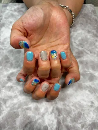 ネイル Rich to安城店所属・長坂 若菜のネイルデザイン