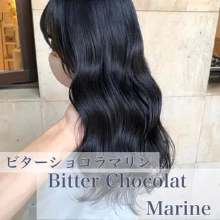 ロング カラー ブリーチなし✨艶髪 カラー𓃲YAGIのヘアスタイル