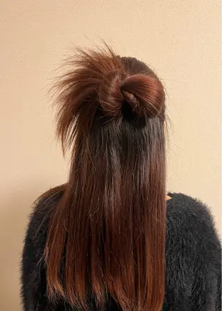 ロング カラー ヘアアレンジ CYAN.栄店所属・久野 紗愛のヘアスタイル