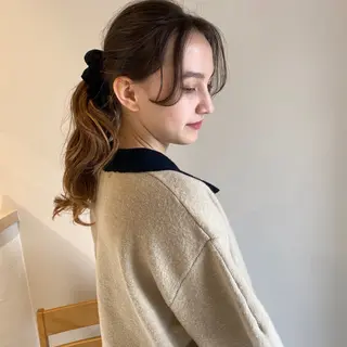 セミロング ヘアアレンジ 当日予約大歓迎💗 依田瑞希のヘアスタイル
