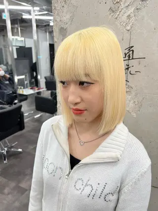 セミロング je suis heureuse所属・ハイライトカラー 🌀ゆい❣️のヘアスタイル