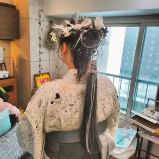 ヘアアレンジ HempBeauty 浅野アサミのヘアスタイル