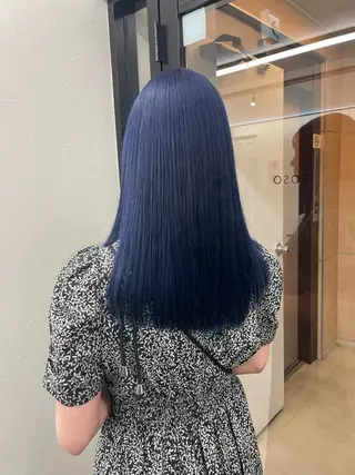 セミロング カラー 大人可愛い/透明感 カラー🐰RINAのヘアスタイル
