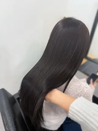 ロング はやしだ あおいのヘアスタイル