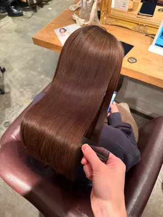 ロング 髪質改善／美髪矯正 林田和真のヘアスタイル