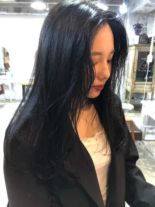 ロング カラー 🫧🇰🇷韓国ヘア レイヤー🐺Yutaのヘアスタイル