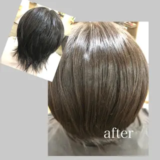 ショート アキコ美容室所属・カワマタ アツヨシのヘアスタイル