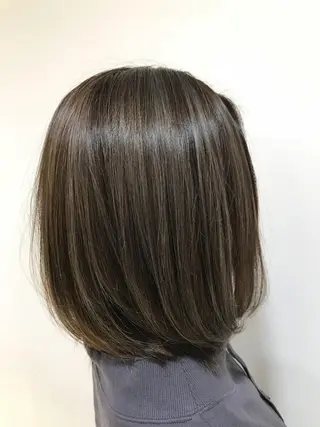 ミディアム 【ボブ、ミディアム、 髪質改善】浅川俊輝のヘアスタイル