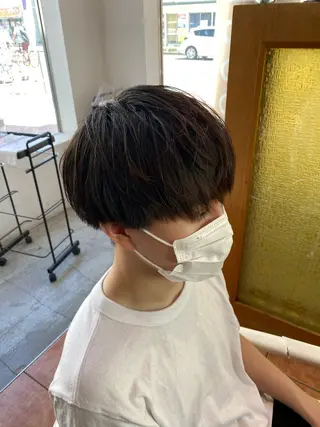 ショート カラー メンズ 🥀ダブルカラー/ 縮毛矯正🥀ユイキのヘアスタイル