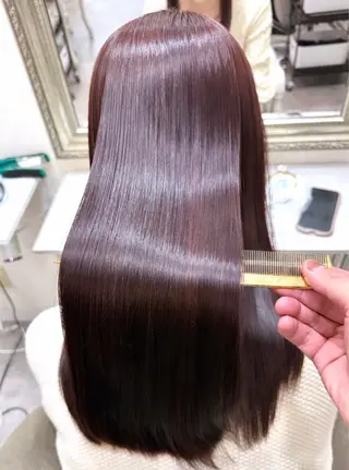 ロング ✨骨格矯正カット✨ 中村のヘアスタイル