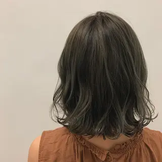 ミディアム stylist/ボブ ことの/韓国レイヤーのヘアスタイル