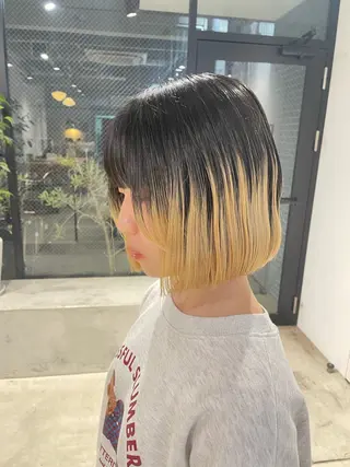 ショート ユウナ🎀レイヤー/ 暖色カラーのヘアスタイル