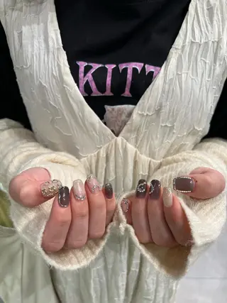 ネイル 【韓国ヘア・ネイル】 HINATA🍒のネイルデザイン