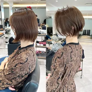 ショート カラー 大人女性お悩み解決 ショート/伊波のヘアスタイル