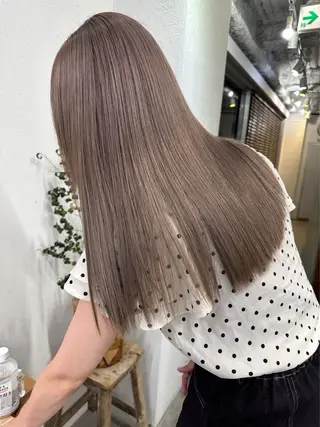 ロング カラー 🫐寒色系カラー 🫐ヤマナカリリカのヘアスタイル