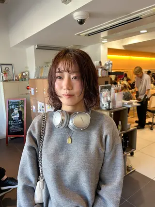 パーマ 🍓似合わせ＋トレン ドヘア矢木🍓のヘアスタイル