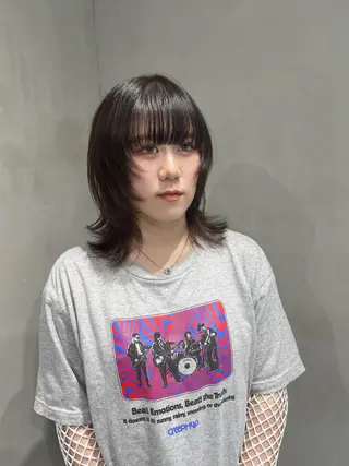 ショート 🐺立川のウルフ屋 さん🐺おかみ🐺のヘアスタイル