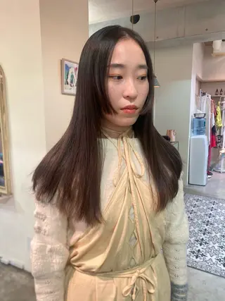 ロング miumiu/恵比寿 カットモデル募集のヘアスタイル