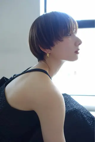 ショート 暖色/パーマ 🌼クニトウメイのヘアスタイル