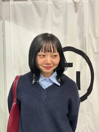 ミディアム カラー 亜海 /レディースパーマのヘアスタイル