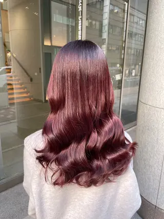 セミロング ✨美髪縮毛矯正✨ HIKARIのヘアスタイル