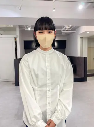 ショート パーマ＊ 顔まわり似合わせのヘアスタイル