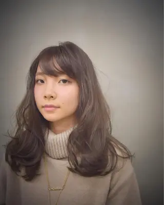 ミディアム セミロング パーマ 磯部 巧 bob/ショートのヘアスタイル