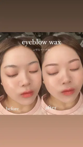 アイブロウ 🩵HARUHI 京都Two🩵のマツエク・マツパデザイン