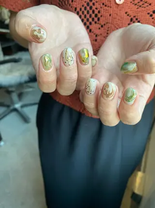 ネイル momoka shibuyaのネイルデザイン