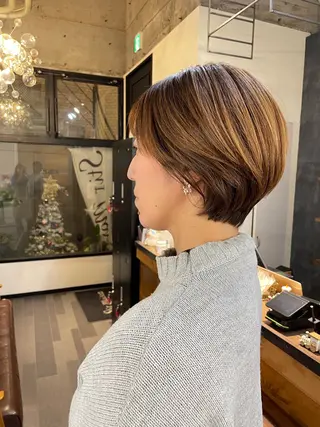ショート Stir maison[ステアメゾン]所属・layer cut /MIKUのヘアスタイル