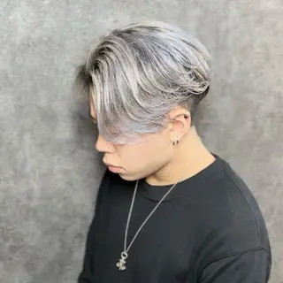 カラー メンズ カラー/アメ村/河合 顕正のヘアスタイル