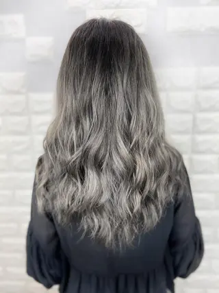 ロング カラー ヘアアレンジ Shelltie Fiel (シェルティフィエル)所属・次世代シールエクステ 錦糸町 小泉 朋之のヘアスタイル