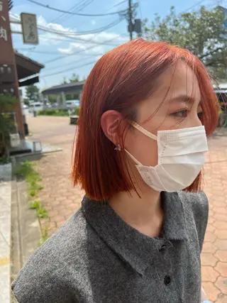 ショート カラー salowin所属・吉ヶ別符 亮祐のヘアスタイル