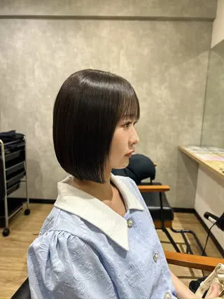 ショート カラー トレンド透明感カラー ☘️大貫 昂涼🐹のヘアスタイル