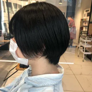 ショート 【ショート、艶髪】 新海龍哉のヘアスタイル